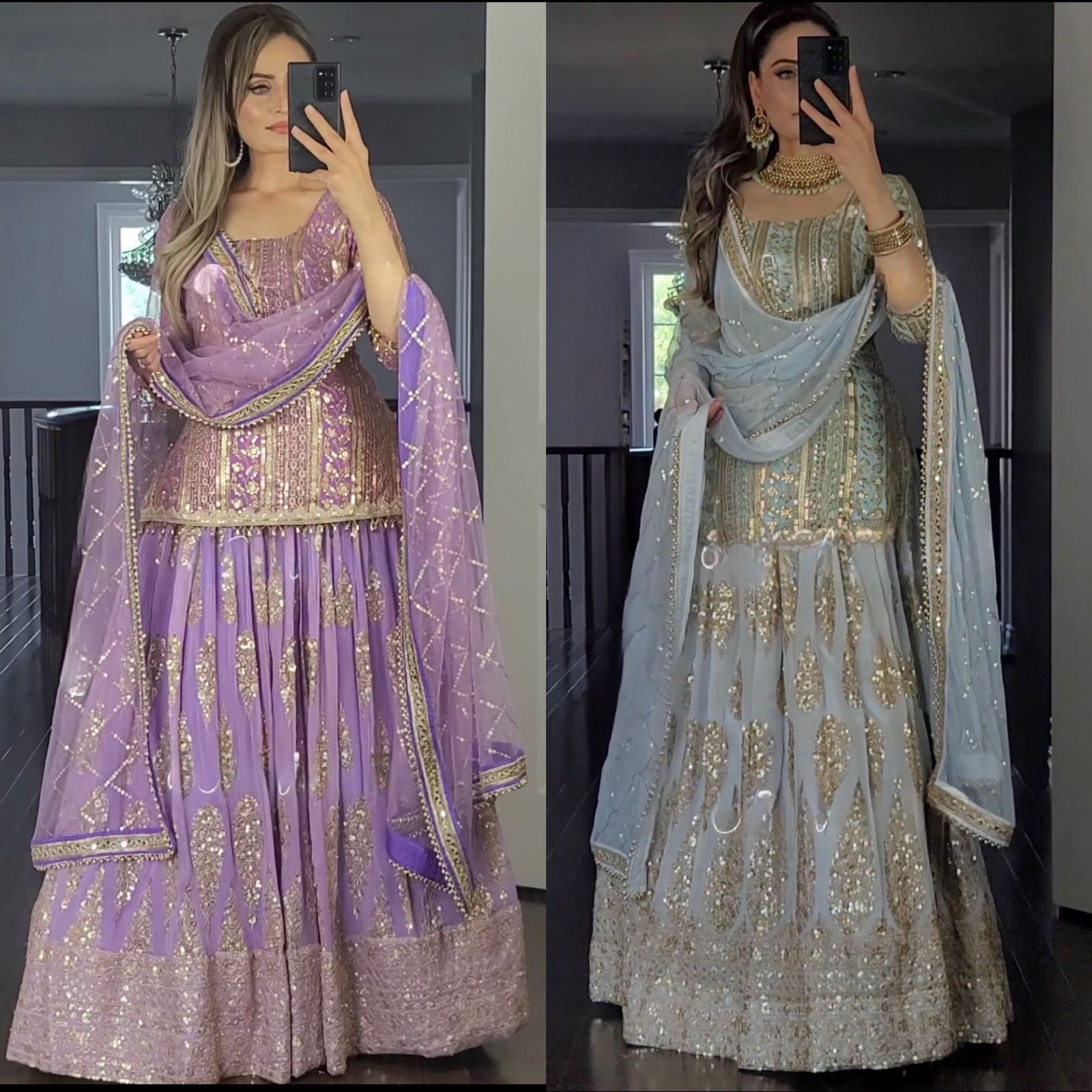 Kurta and clearance lehenga dress