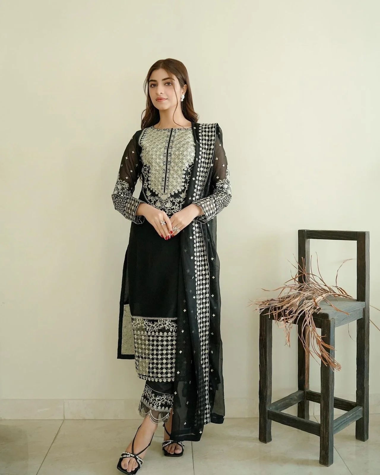 Top-Bottom And Dupatta Set