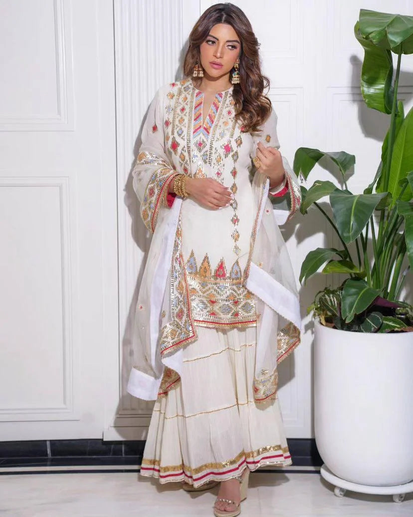 KURTI-SHARARA SET