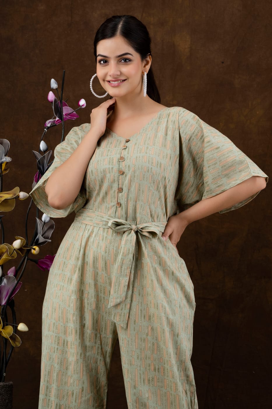 Indo Western Dress Jumpsuit - Buy Indo Western Dress Jumpsuit online in  India