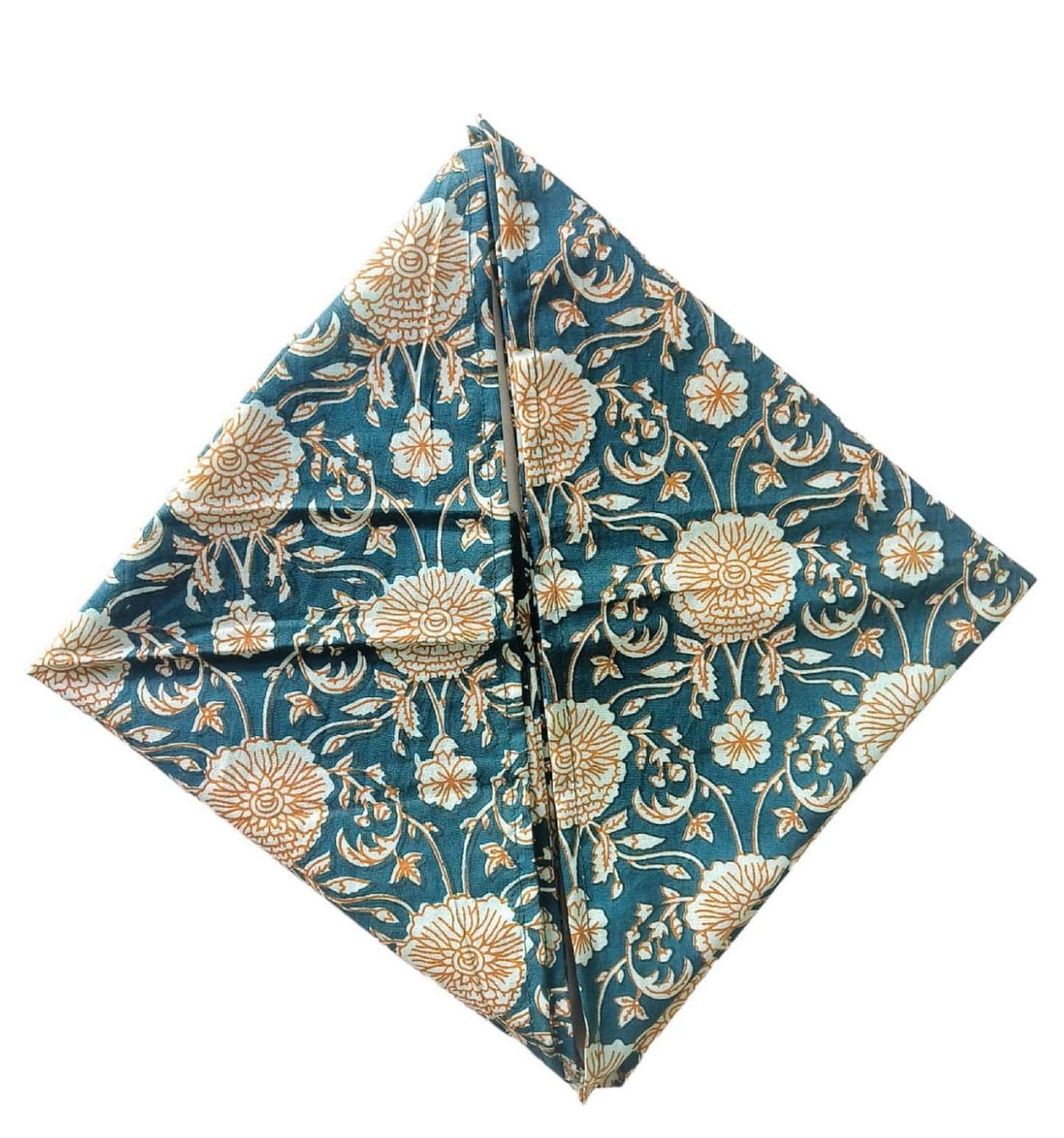 Assorted Napkin Set, 4pc  Of Hand Block Printed Napkins, Bohemian Napkin, Mix and Match Cotton Table Napkins, Handmade in India