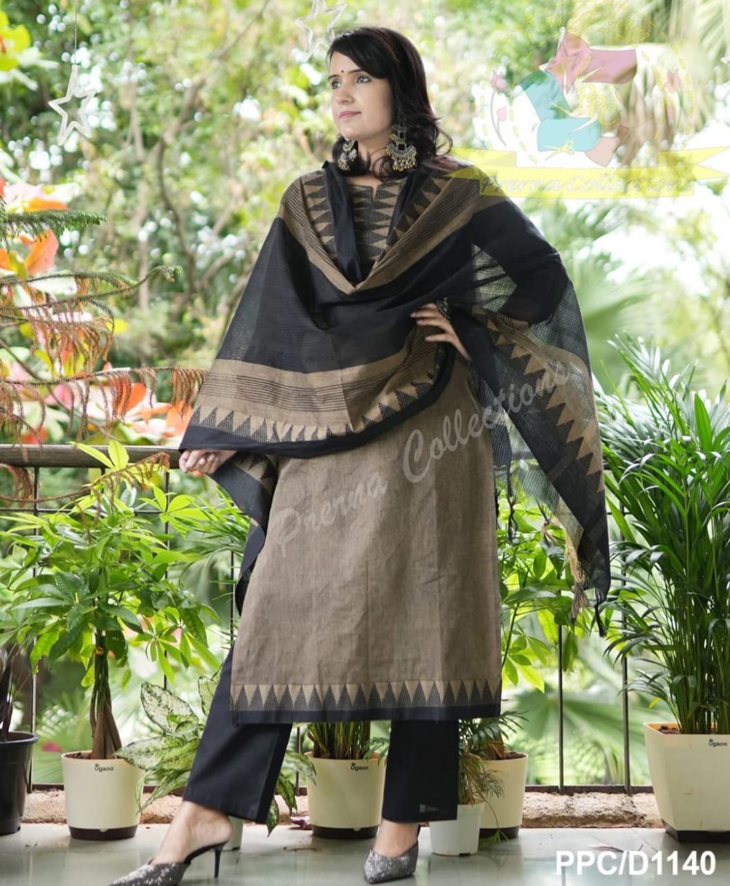Ikkat Special Raghav Handloom Four Side Lace Dupatta Wholesale Rate