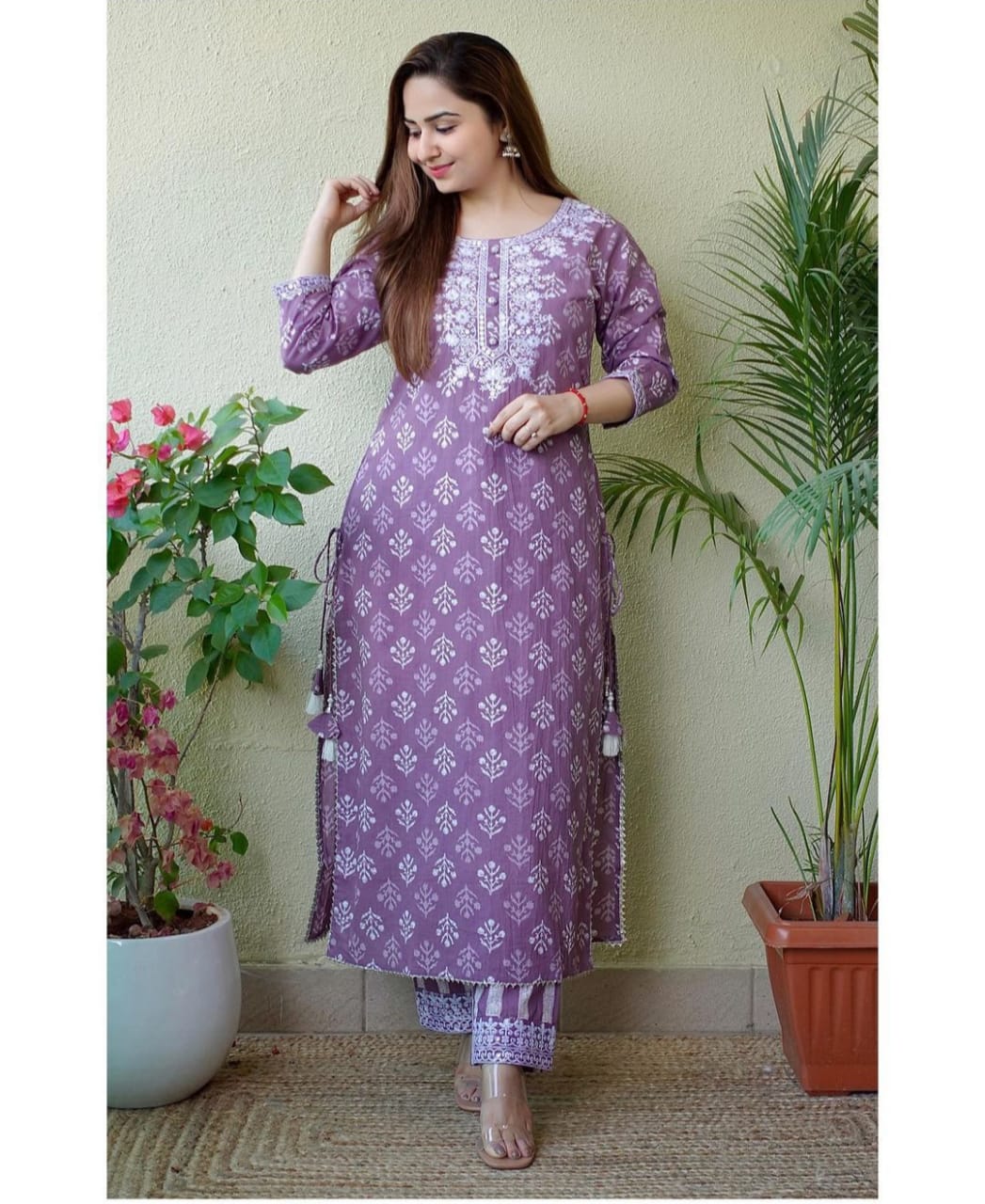 Indian Women Suit readymade Salwar Kameez Kurta Palazzo Suit India Women Kurta Suit Rayon Dress Ethnic Dress Traditional Suit