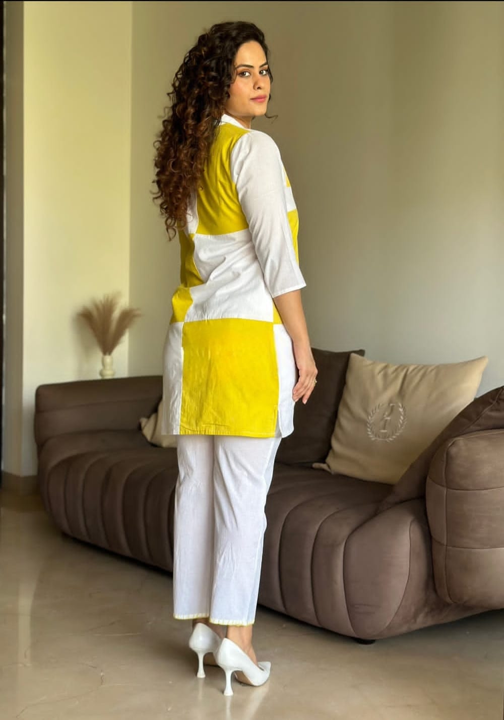 Co-ord sets with long shirt style, zara rayon premium quality fabric, short kurti pant Indian style, summer kurta, tunics for women