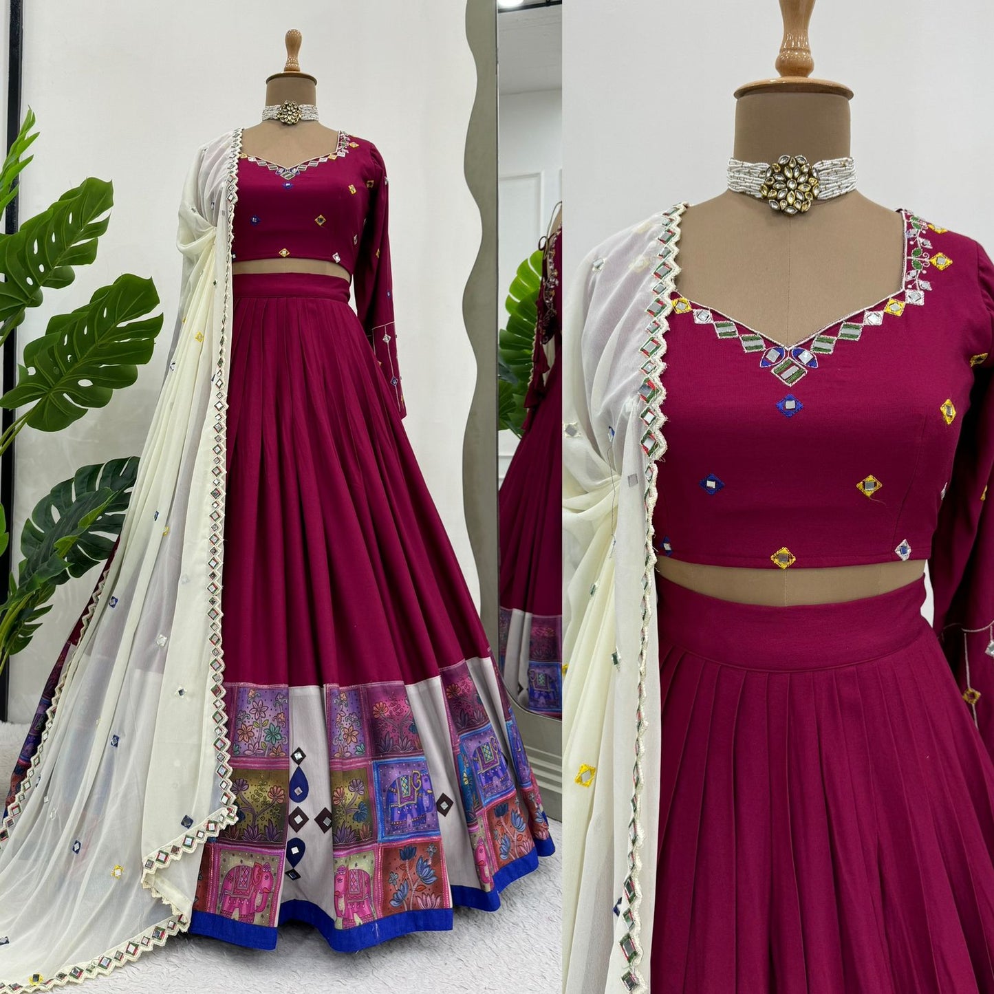 Garba Chaniya Choli Bollywood Chaniya choli Designer Navratri dress Navratri Lehenga choli Embroidered Navratri Lehnga Indian Festival Dress