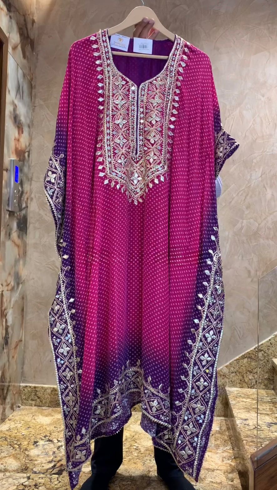 Wedding wear kaftan suit set