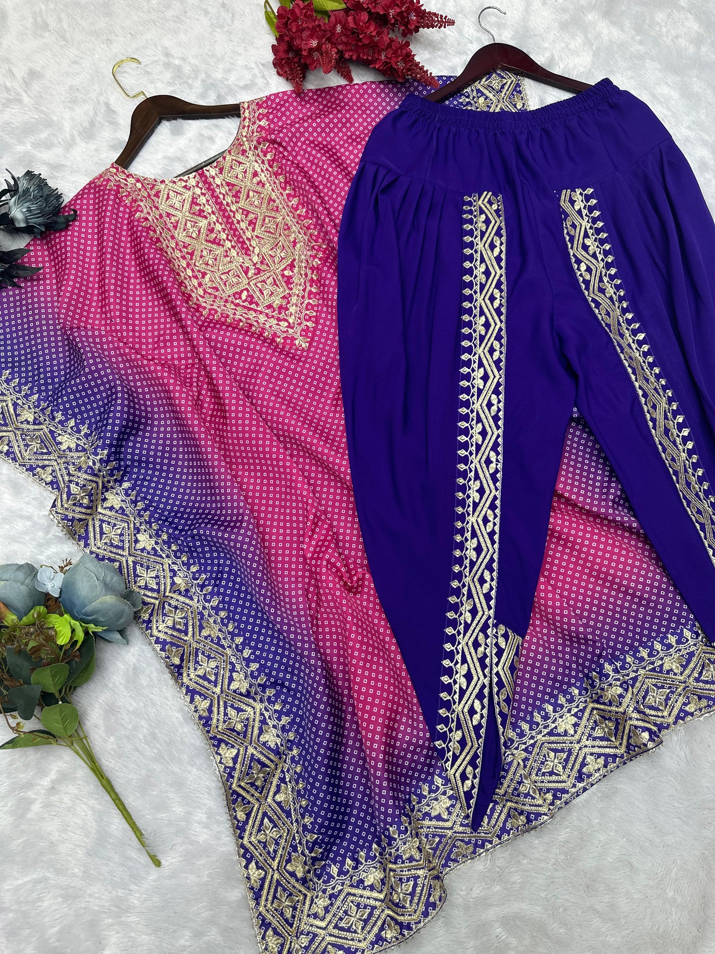 Wedding wear kaftan suit set