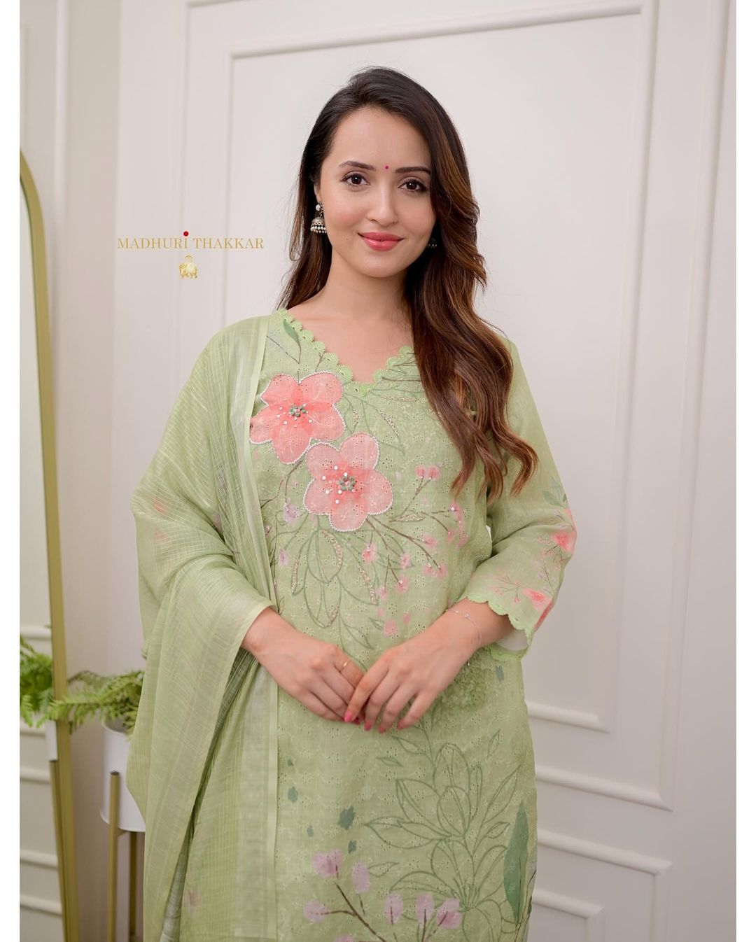 Embroidered Dress with Long Sleeves, Pakistani 3 Piece Suit, Formal Salwar Kameez Suit, Designer Handmade Traditional Wear