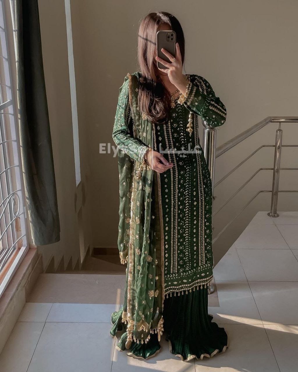 salwar kameez Pakistani salwar kameez party wear traditional Salwar kameez, embroidered with organza dupatta