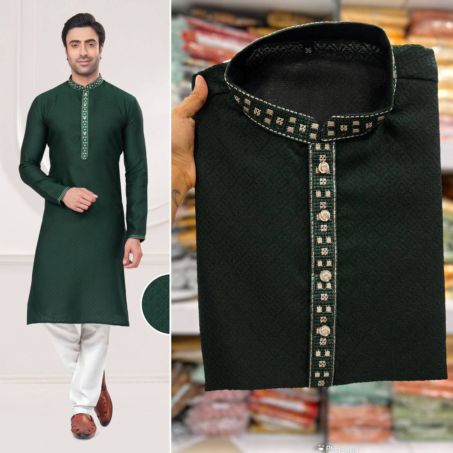 Kurta for men, Mens kurta pajama set, Indian kurta, Festival kurta, Black color  work kurta, Mens Clothing Good and best quality,