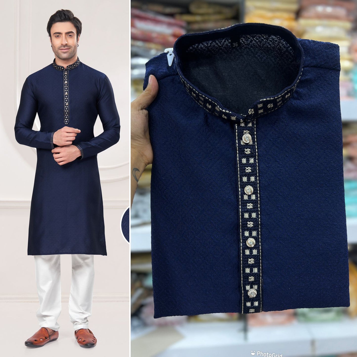 Kurta for men, Mens kurta pajama set, Indian kurta, Festival kurta, Black color  work kurta, Mens Clothing Good and best quality,