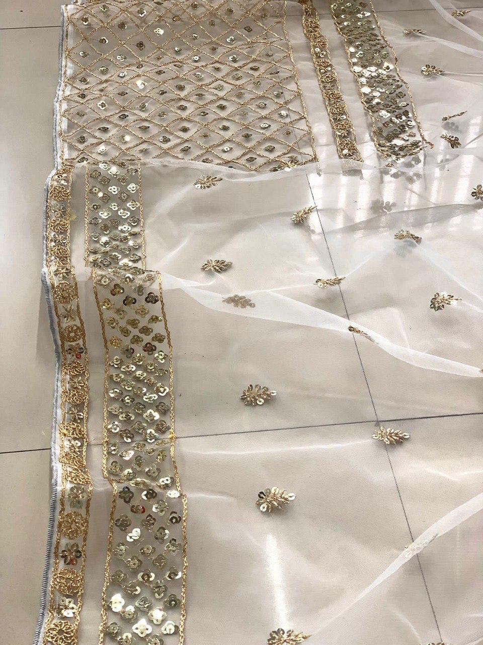 Butterfly Soft Net fabric Sequence Embroidered Party Wear Saree| Indian Bollywood Party Wear Saree