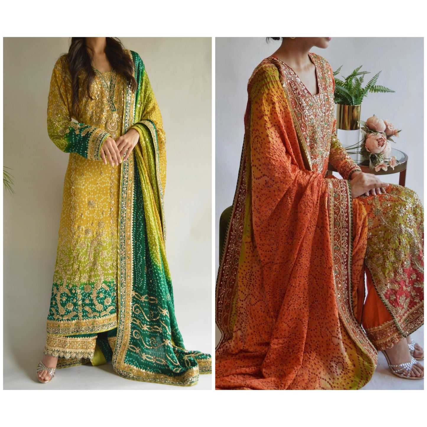 Embroidered Dress, Pakistani 3 Piece Suit, Long Sleeve Salwar Kameez Dress, Pakistani Designer Dress for Women