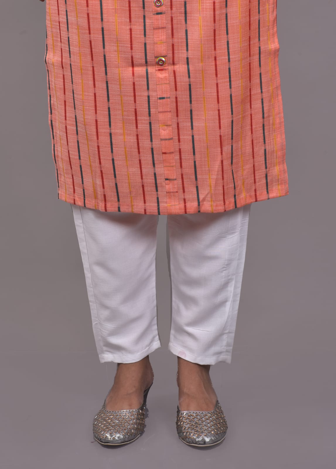 Festival Season Printed Floral Long Embroidered Kurta Designer Kurta