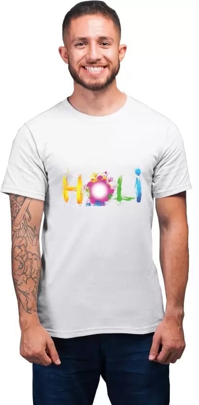 Holi Special T-Shirt for Boys & Girls – Color Splash Festival Tee