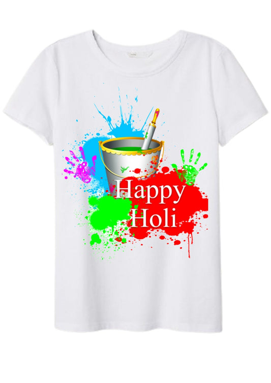 Holi Special T-Shirt for Boys & Girls – Color Splash Festival Tee