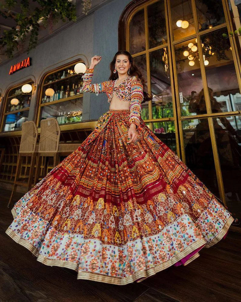 Contemporary Navratri Lehenga Choli Collection | Indian outfit