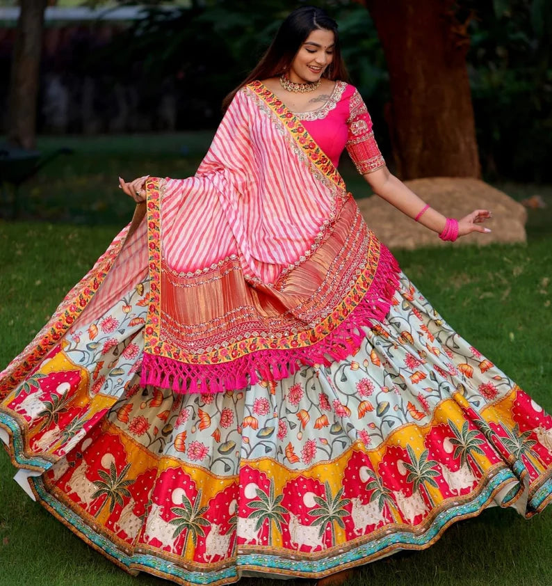 Navratri Special Chaniya Choli For Garba,Garba lehenga women,garba Dress,Navratri Lehenga,Ghagra Choli navratri chaniya choli,Lehenga choli