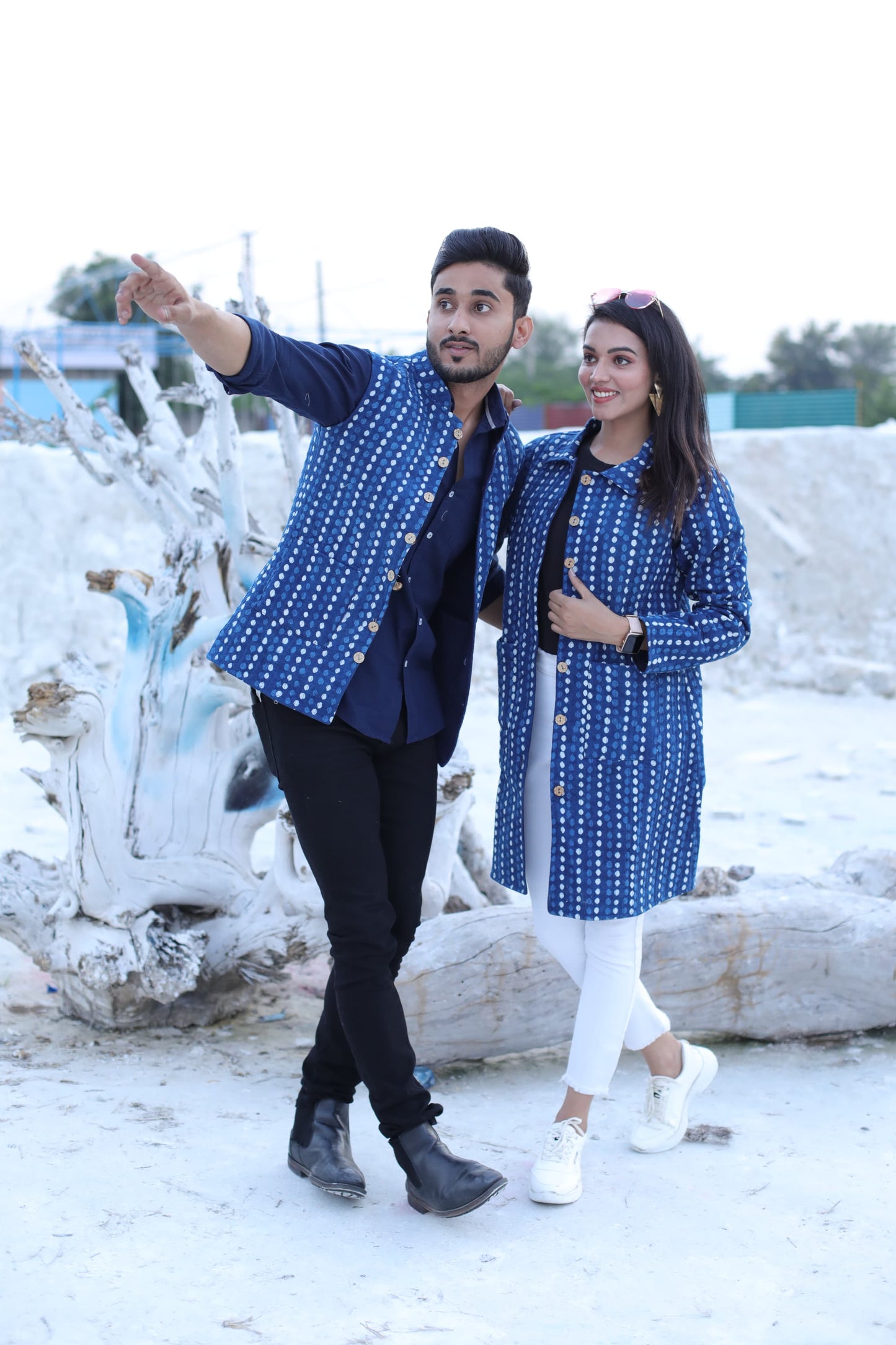 Couple Matching Jacket,Qulited Jacket, couple Set Couple Outfit couple Set in Cotton