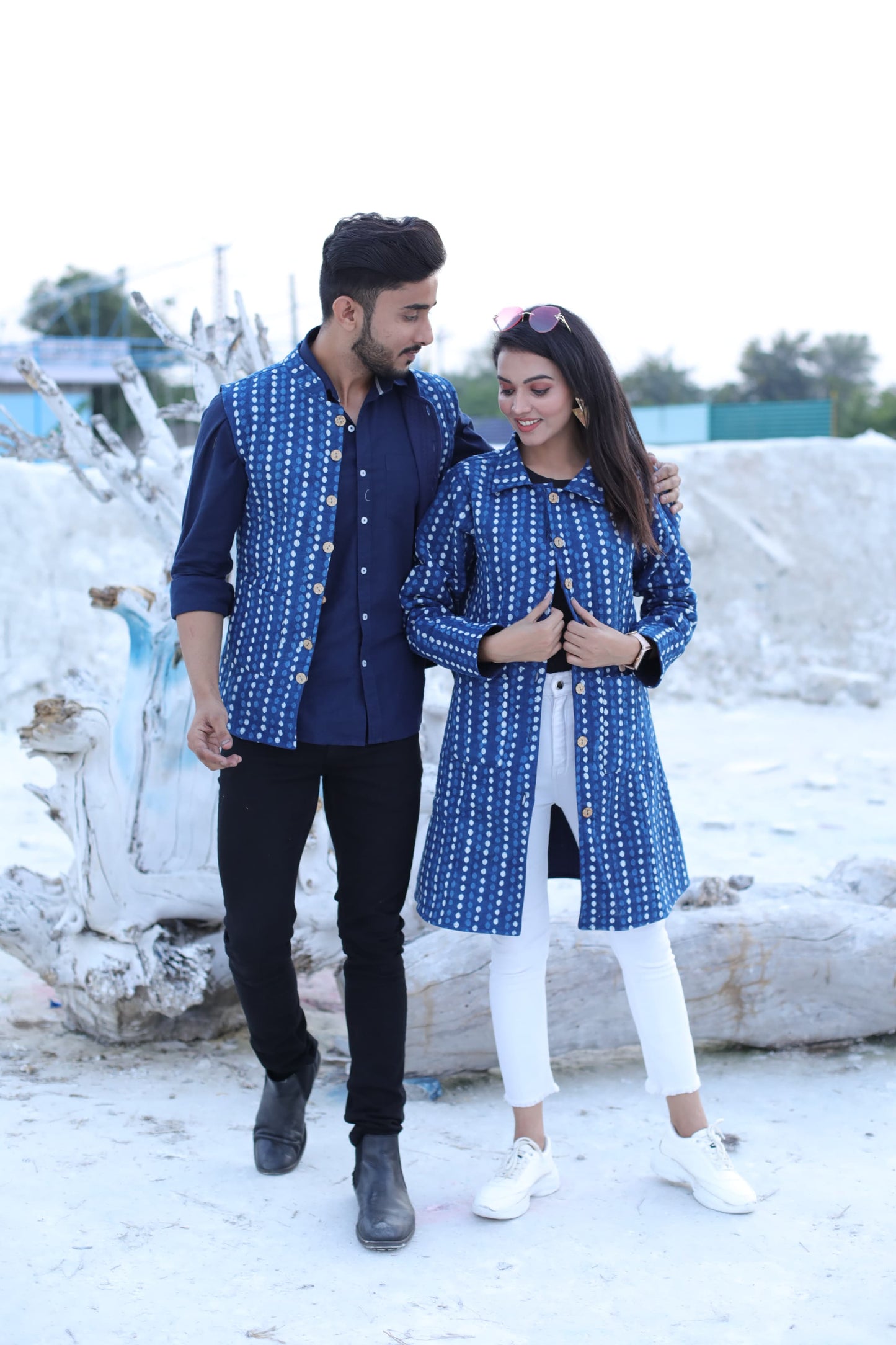 Couple Matching Jacket,Qulited Jacket, couple Set Couple Outfit couple Set in Cotton