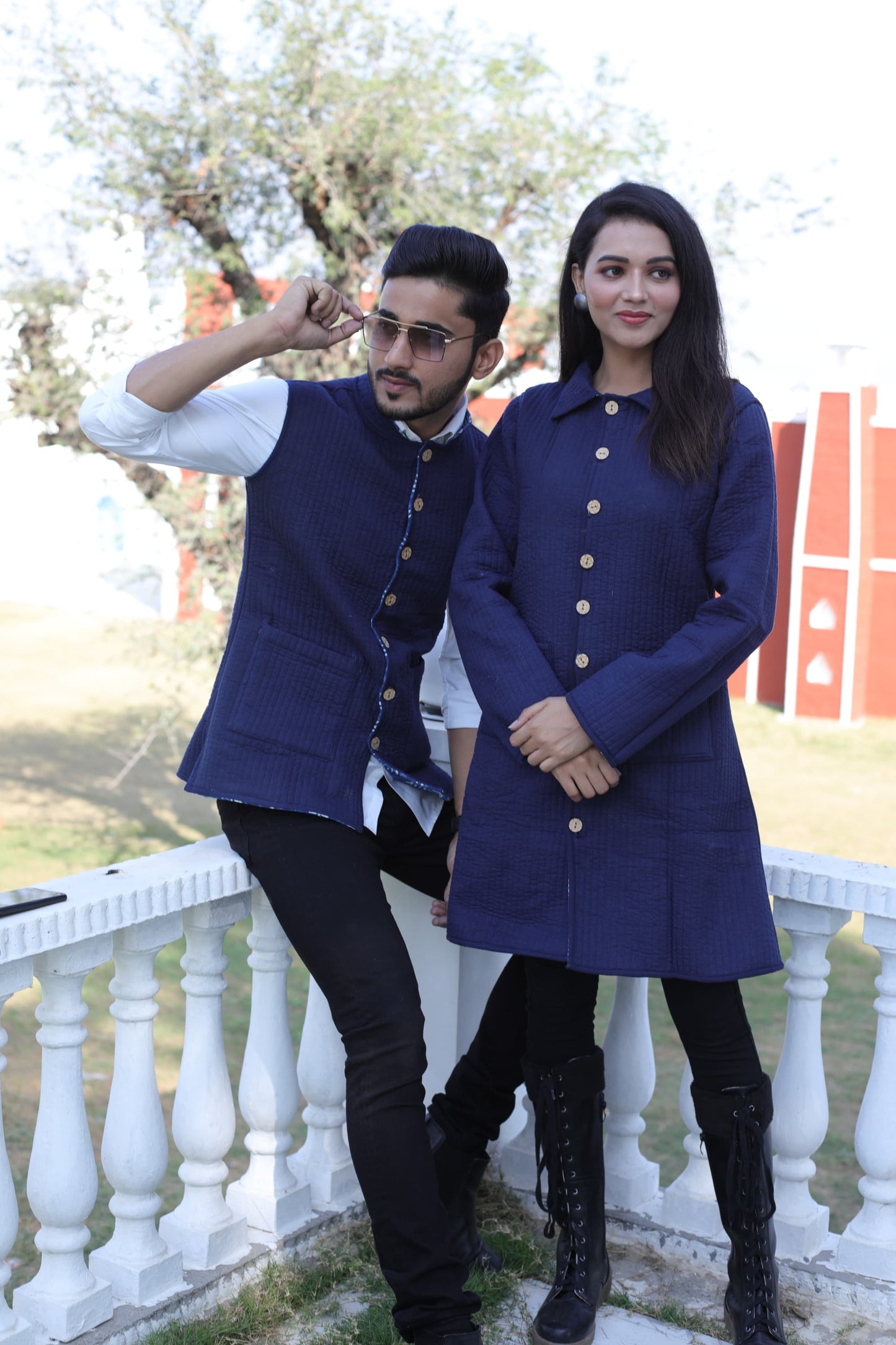 Couple Matching Jacket,Qulited Jacket, couple Set Couple Outfit couple Set in Cotton