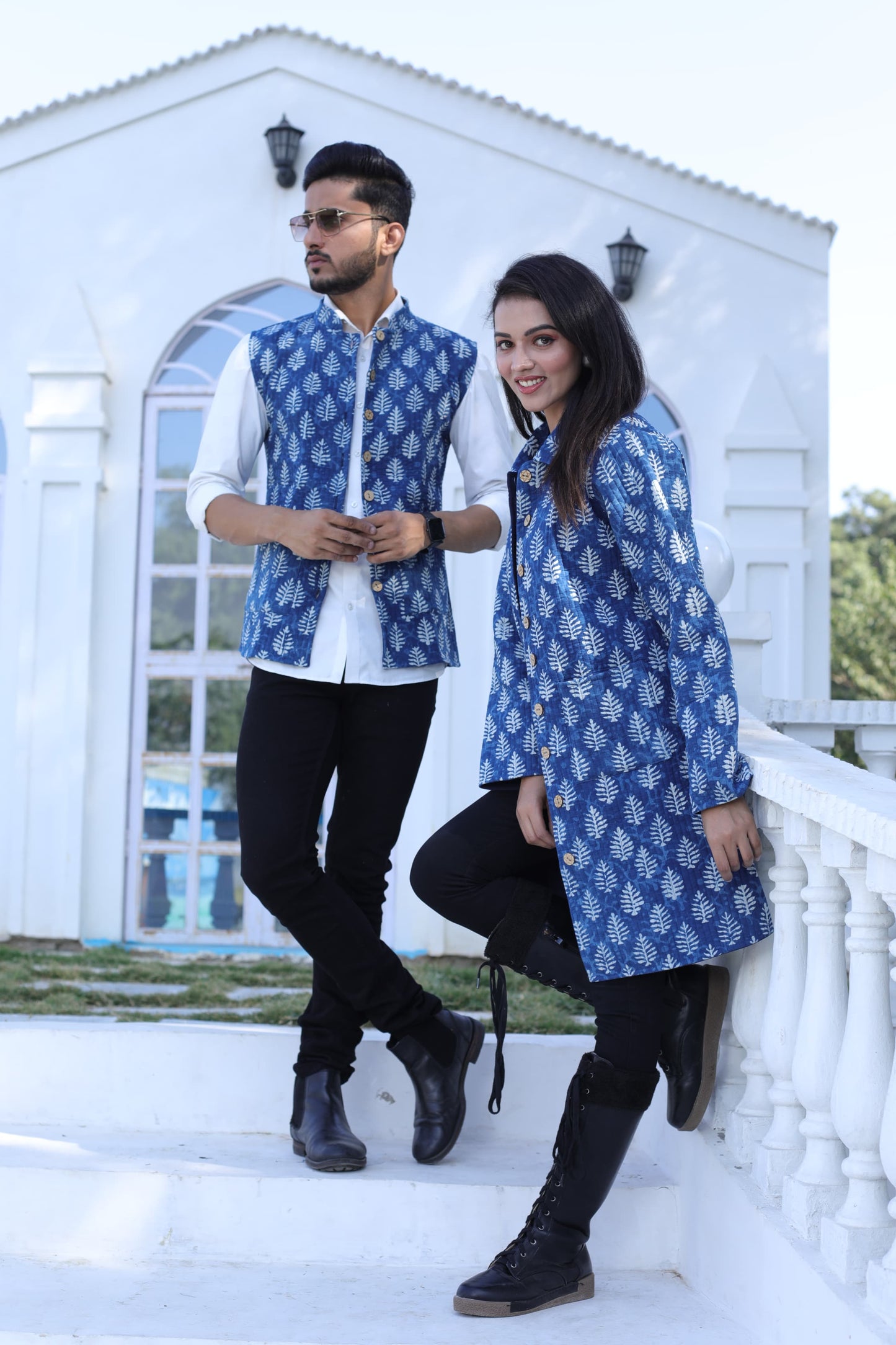 Couple Matching Jacket,Qulited Jacket, couple Set Couple Outfit couple Set in Cotton