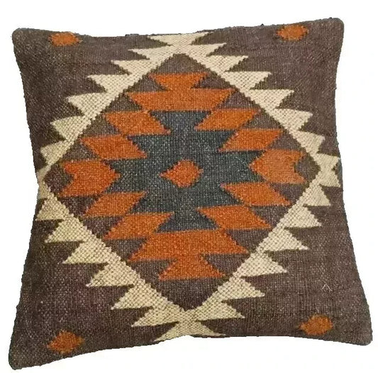 Wool Jute Vintage Kilim Cushion Cover  Home Decor Pillow Cases Throw Cushion Cover Set For Living Sofa and Bedroom Pillow