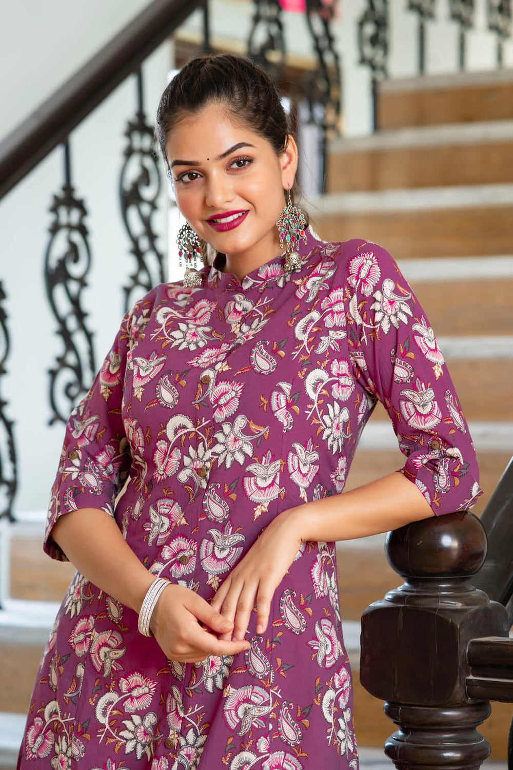 Mauve kurti