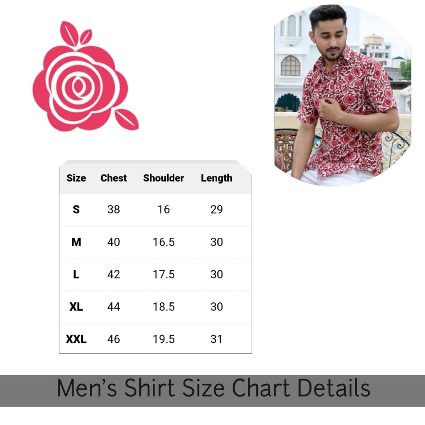 karwa chauth Super Soft Cotton Bright Hibiscus Couple Matching handblock fabric Shirt/Beach Dress - Wedding Group Bulk Quantities,