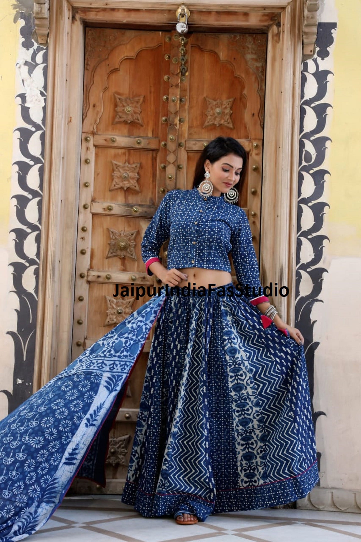 Blue Color Navratri Collection Lehenga Choli | Navratri Outfit | Navratri Lehenga | Choli For Navratri, Navratri Cloth | Chaniya Choli |