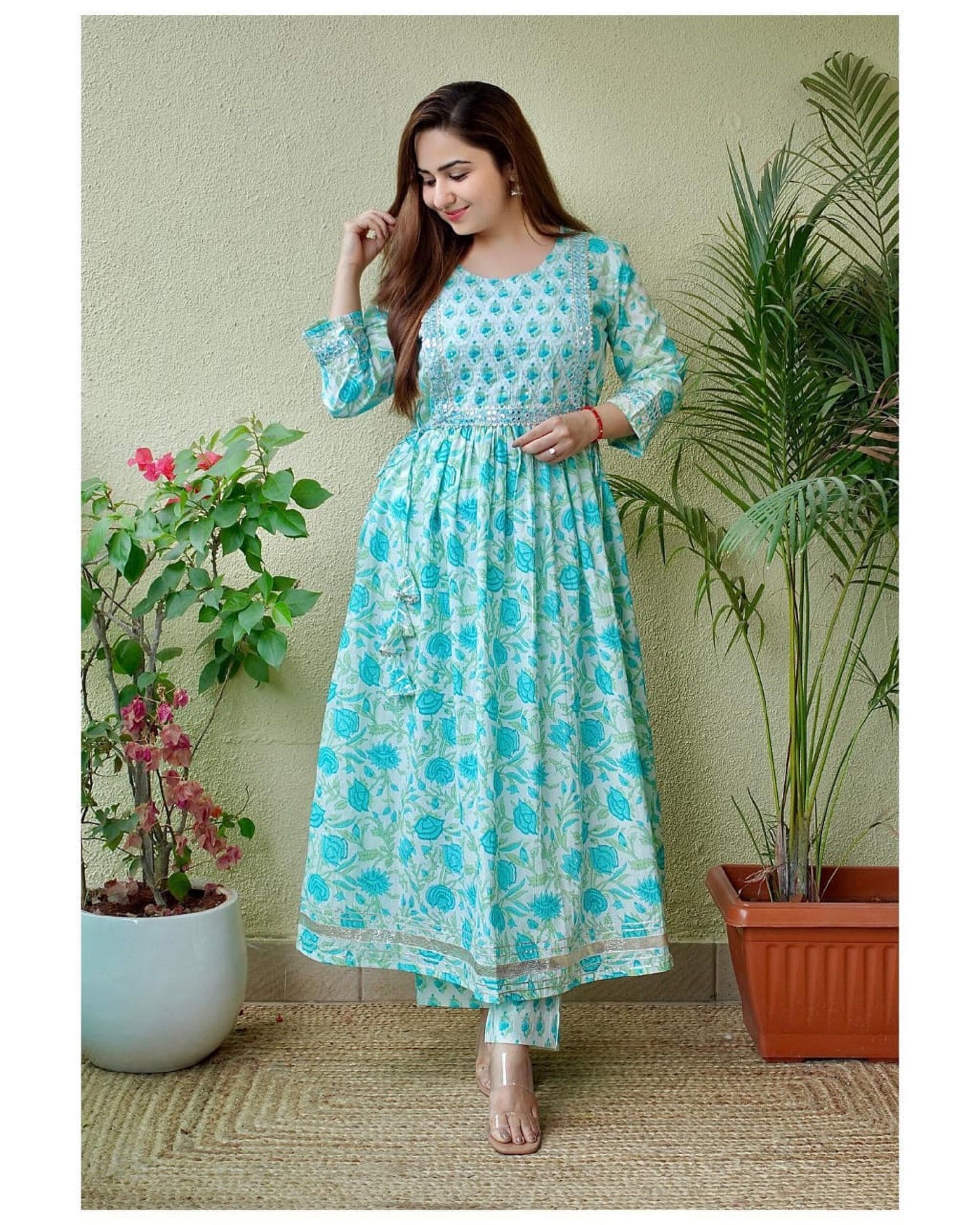PAKISTANI INDIAN SALWAR Kurti Wedding Designer Bollywood Dress Party Wear  New £27.59 - PicClick UK