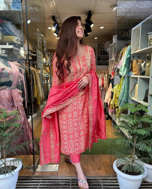 Indian Woman Wear Salwar Kameez Plazzo Suits Designer Pakistani Wedding Wear rayon Embroidery Worked Heavy Salwar Plazzo Dupatta Suits