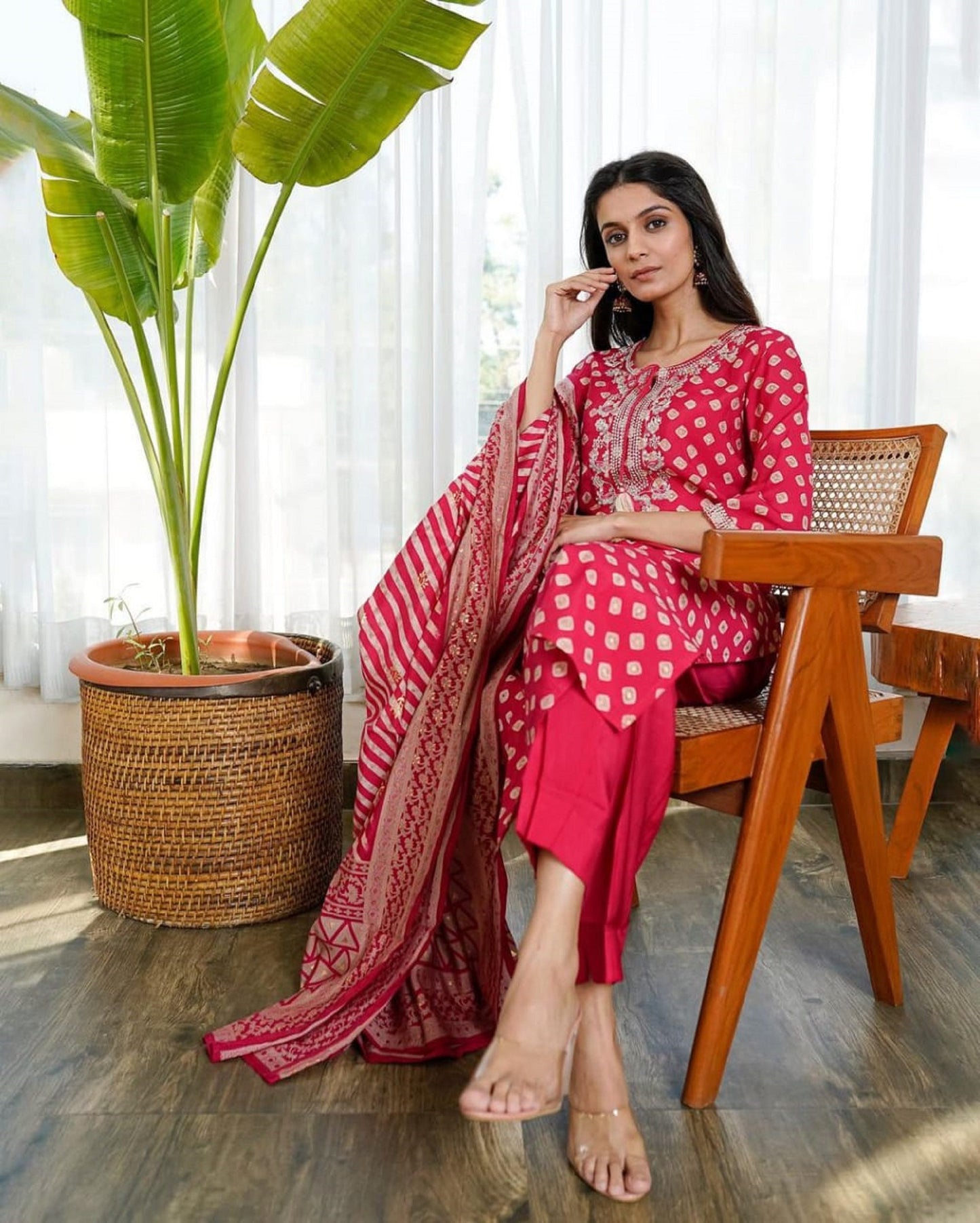 Indian Readymade Cotton Salwar kameez Kurti Pant Dupatta 3pc Casual Party Wedding Dress Plus Size Suit