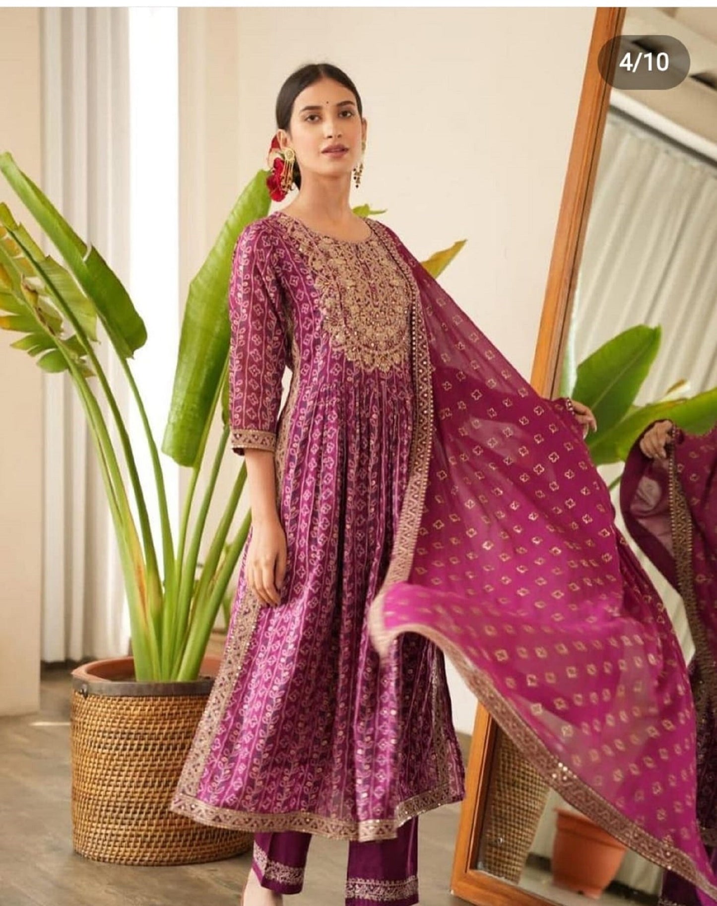 Women Embroided Naira Cut, Pink, Red, Blue Kurta Pant and Dupatta Set, Kurta and Kurti Sets, Red Suits, Pink Suits, Blue Suits, Indian Suits