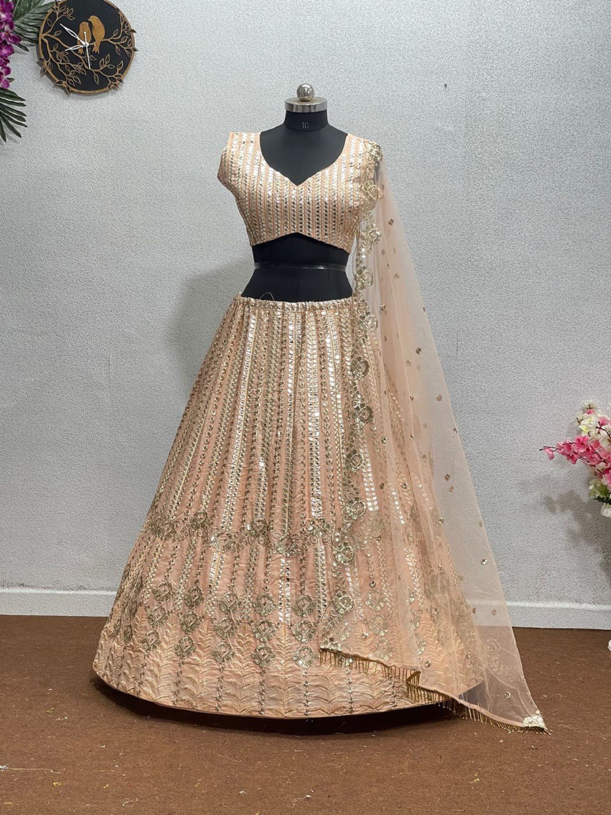 11655 BOLLYWOOD STYLE JHANVI KAPOOR DESIGNER LEHENGA CHOLI FOR WEDDING -  Reewaz International | Wholesaler & Exporter of indian ethnic wear catalogs.
