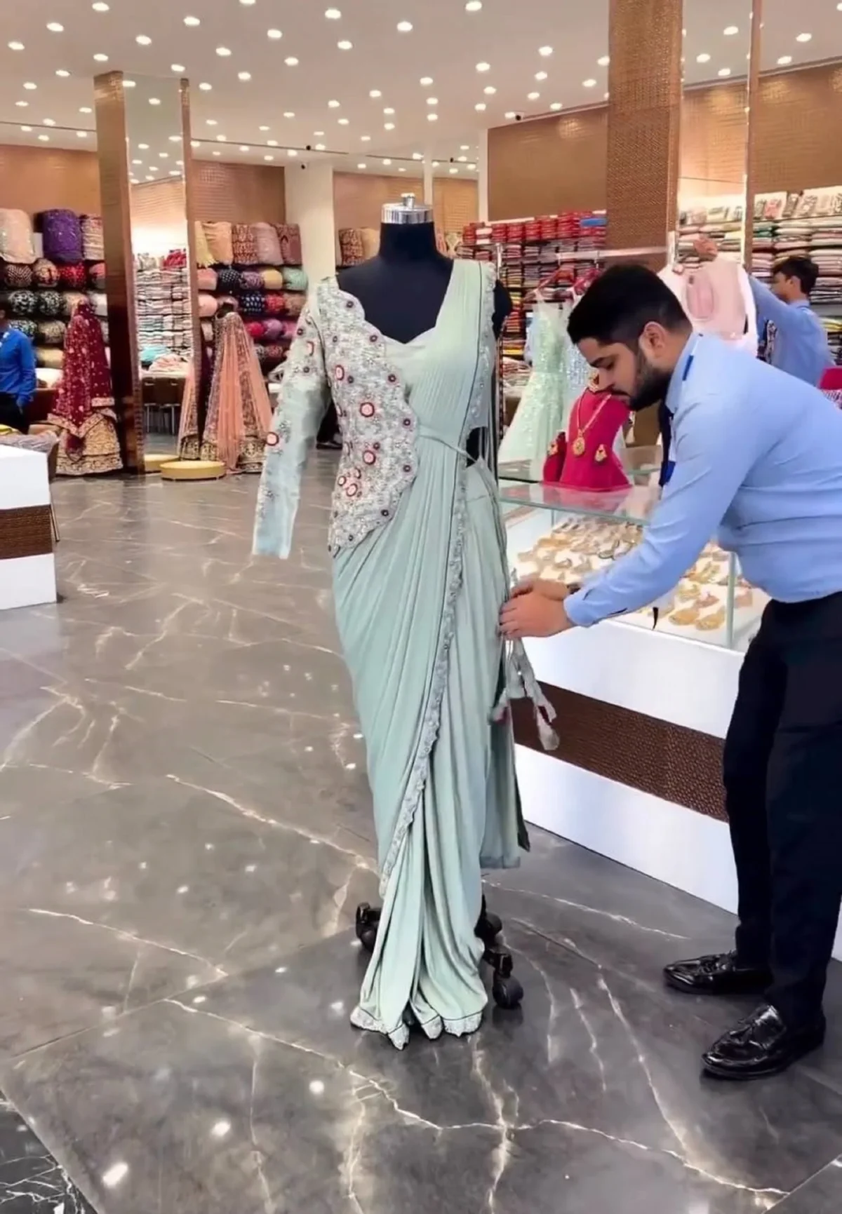ready to wear one minute saree black saree zip saree wedding saree partywear saree bollywood saree embroidery saree jacket saree saree with jacket